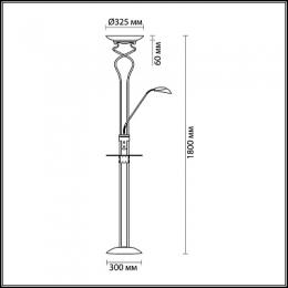 Торшер Odeon Light Axton  - 2